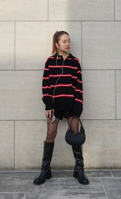 ショートニットパンツ